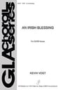 An Irish Blessing SATB choral sheet music cover
